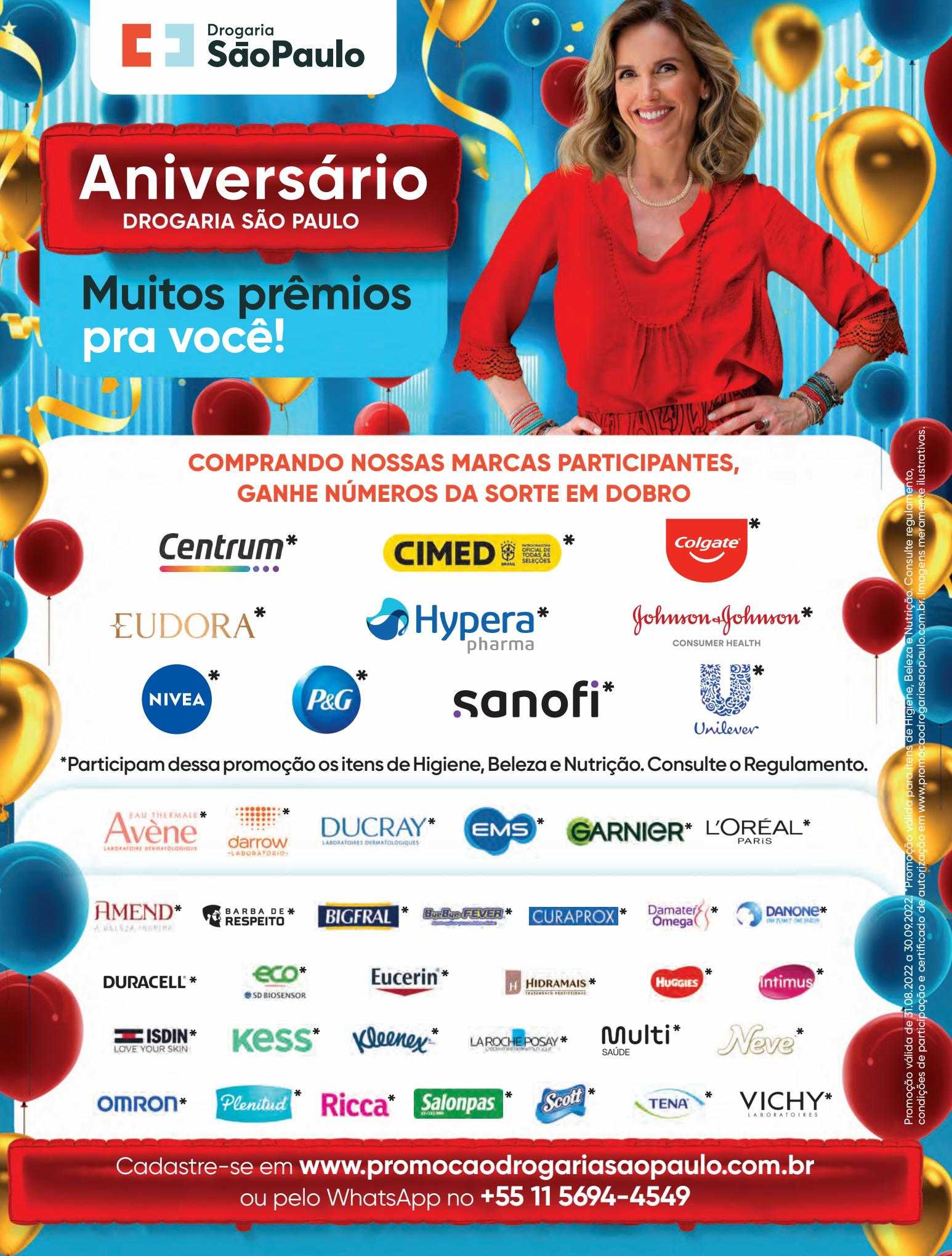 Promoção Aniversário Drogaria São Paulo 2023