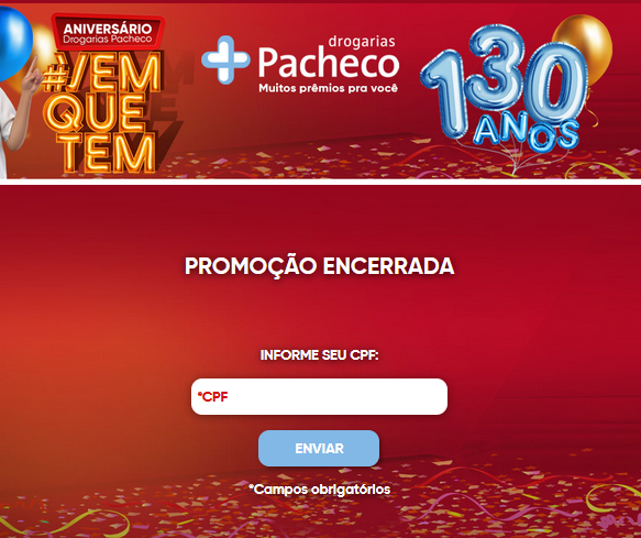 Promoção Drogarias Pacheco 2023