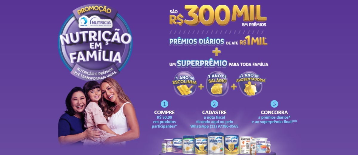 Promoção Danone Aptanutri 2023